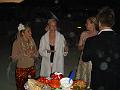 Helen (Dangerass), Christy (Frillypants), Megan, and Oliver celebrate